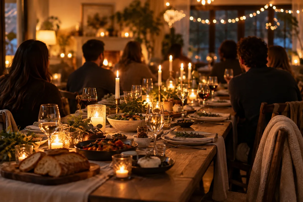 Fête de fin d'année entre amis : le rétroplanning